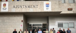 Minuto de silencio en Sant Joan de Moro por los afectados por la DANA