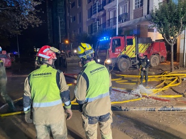 La Diputación de Castellón pone a disposición más de 150 efectivos del Consorcio Provincial de Bomberos para emergencia en Valencia