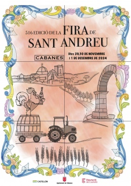 Fira Sant Andreu de Cabanes: celebración de la 516 edición en noviembre y diciembre de 2024