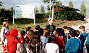 Burriana retoma las visitas educativas al ecoparque para concienciar a los escolares sobre el reciclaje y la sostenibilidad