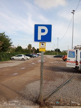 Instal·len càmera de vigilància a pàrquing d'Om Blanc a Almassora