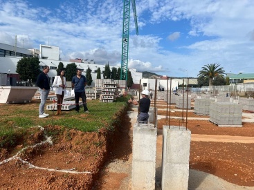 Avancen les obres d'ampliació de l'IES a Torreblanca