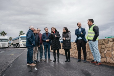 Begoña Carrasco destaca obra d'asfaltat a Castellon com a exemple de compromís municipal