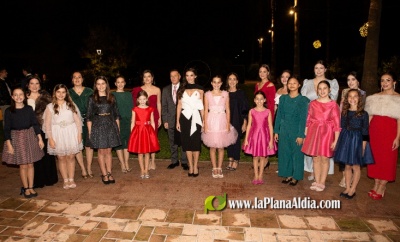 Las Reinas Falleras de Burriana 2024 realizan su 'despedida' privada