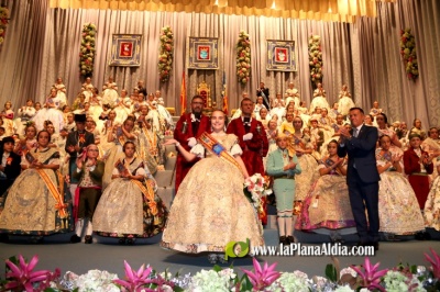 Valeria Cuadros Marco ya luce como Reina Fallera infantil de Burriana 2025