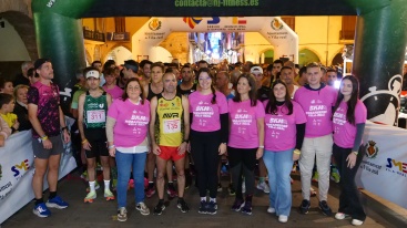 xito en la carrera solidaria 5k de les Rosarieres en beneficio de los afectados por la DANA