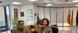 El alcalde de Alfondeguilla se rene con la directora territorial de Agricultura