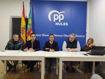 El Partido Popular de Nules se compromete a seguir siendo el altavoz de los vecinos para reclamar inversiones