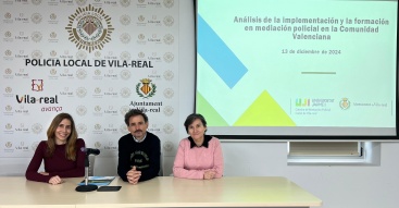 Vila-real lidera estudi sobre mediació policial a la Comunitat Valenciana