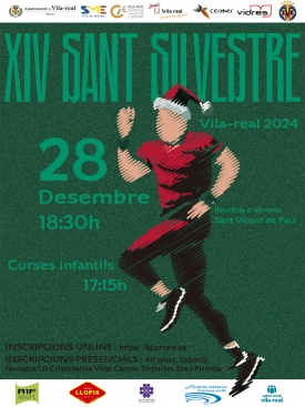Vila-real cerrará el Circuito de carreras populares con la XIV San Silvestre