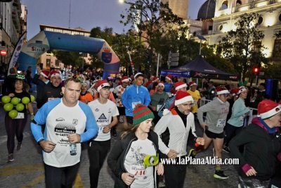 Los participantes desbordan las previsiones de la San Silvestre de Burriana