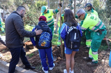 Vila-real celebra el centenari de la plantaci de 3.000 pins en el Termet en el Dia de l'Arbre