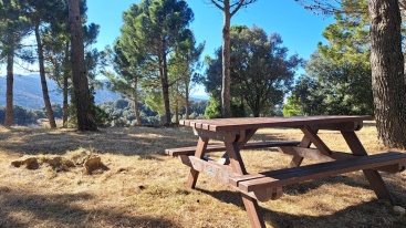 'La Serratella' habilita una nueva zona de pícnic en la ermita de Sant Joan Nepomucé