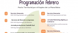 El Pacto Territorial llevará a cabo diversas actividades en la Plana Baixa en febrero