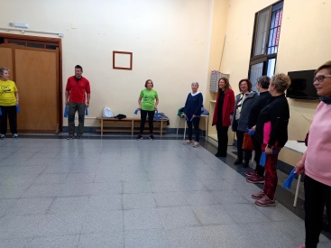 Almassora realiza un programa de gimnasia para mayores enfocado en prevenir caídas