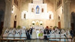 La Missa Fallera omple de colorit l'esgl?sia dels Pares Carmelites