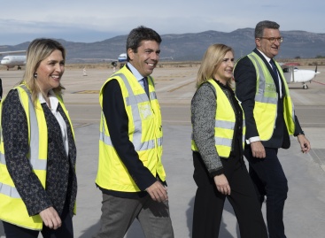 Marta Barrachina ensalza el compromiso de Carlos Mazón de impulsar junto a la Diputación de Castellón la ZAC del Aeropuerto