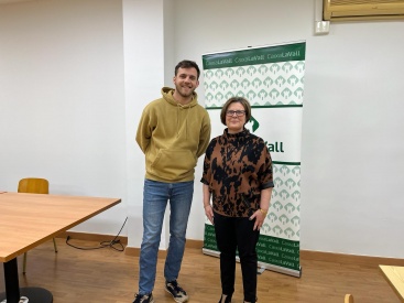 Trasladan la sala de estudio de Caixa La Vall a la calle Benigafull 21 de manera provisional
