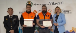 Vila-real reconoce a los voluntarios de Protección Civil y patrullas escolares