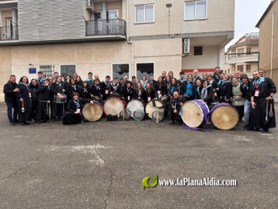 Brillante representación provincial por parte de Alcora Tambor en las XXXVII Jornadas Nacionales del Tambor y el Bombo en Andorra (Teruel)