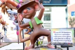 Burriana desperta engalanada amb les falles 2024