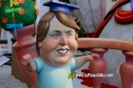 Burriana desperta engalanada amb les falles 2024