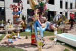 Burriana desperta engalanada amb les falles 2024
