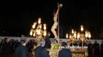 El Sant?ssim Crist del Mar processiona el Divendres de Dolors al districte mar?tim de Burriana