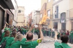 Multitudinari i colorida cercavila de Sant Vicent a Nules