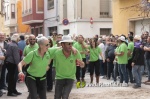 Multitudinari i colorida cercavila de Sant Vicent a Nules