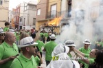 Multitudinari i colorida cercavila de Sant Vicent a Nules