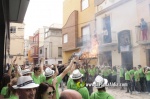 Multitudinari i colorida cercavila de Sant Vicent a Nules