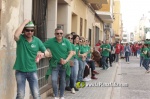 Multitudinari i colorida cercavila de Sant Vicent a Nules