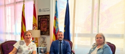 El alcalde de Vila-real agradece el trabajo de la Asociacin Cultural Flamenca Andaluza en la antesala de la X Feria de Abril