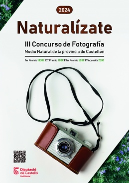 La Diputació de Castelló convoca la 3ª edició del concurs de fotografia Naturalízate
