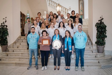 Alcaldesa de Castelln recibe al Nou Basquet Femeni por su ascenso a la Liga Femenina Challenge
