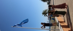 Ayuntamiento de Torreblanca recibe bandera azul por recuperar Torrenostra