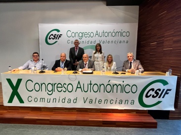 Rafael Cantó elegit president a X Congrés Autonòmic de CSIF Comunitat Valenciana