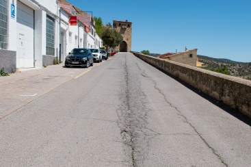 El Ayuntamiento de Morella asfaltar la carretera de Castelln en el tramo exterior en el portal de Sant Mateu
