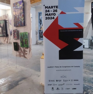 Marte enseña a Madrid una muestra del que será la undécima edición de la Fira d'Art Contemporani de Castelló