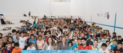 La alcaldesa respalda la Pilota Valenciana y la labor de la Federacion en encuentro con 500 escolares
