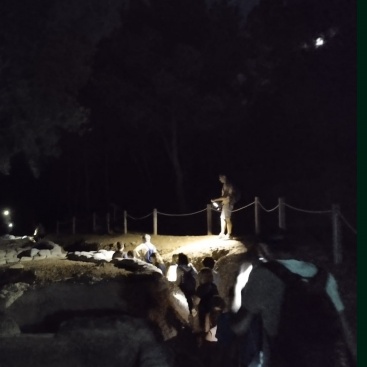Visitas nocturnas al Conjunt Memorial de Darrere del Castell en Almenara