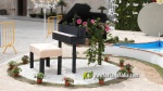 Borriana destella ornamentaci? floral amb les seves Creus de Maig