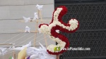 Borriana destella ornamentaci? floral amb les seves Creus de Maig