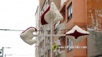 Borriana destella ornamentaci? floral amb les seves Creus de Maig