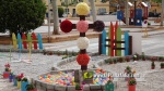 Borriana destella ornamentaci? floral amb les seves Creus de Maig