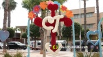 Borriana destella ornamentaci? floral amb les seves Creus de Maig
