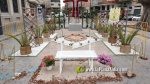 Borriana destella ornamentaci? floral amb les seves Creus de Maig