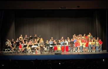 La Big Band i Cor del Centre Municipal de les Arts de Borriana celebraran el concert de tancament de curs