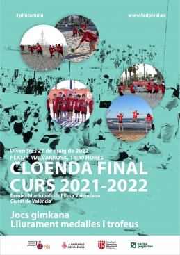 Fiesta de cloenda de escuelas municipales de València en la Malva-rosa